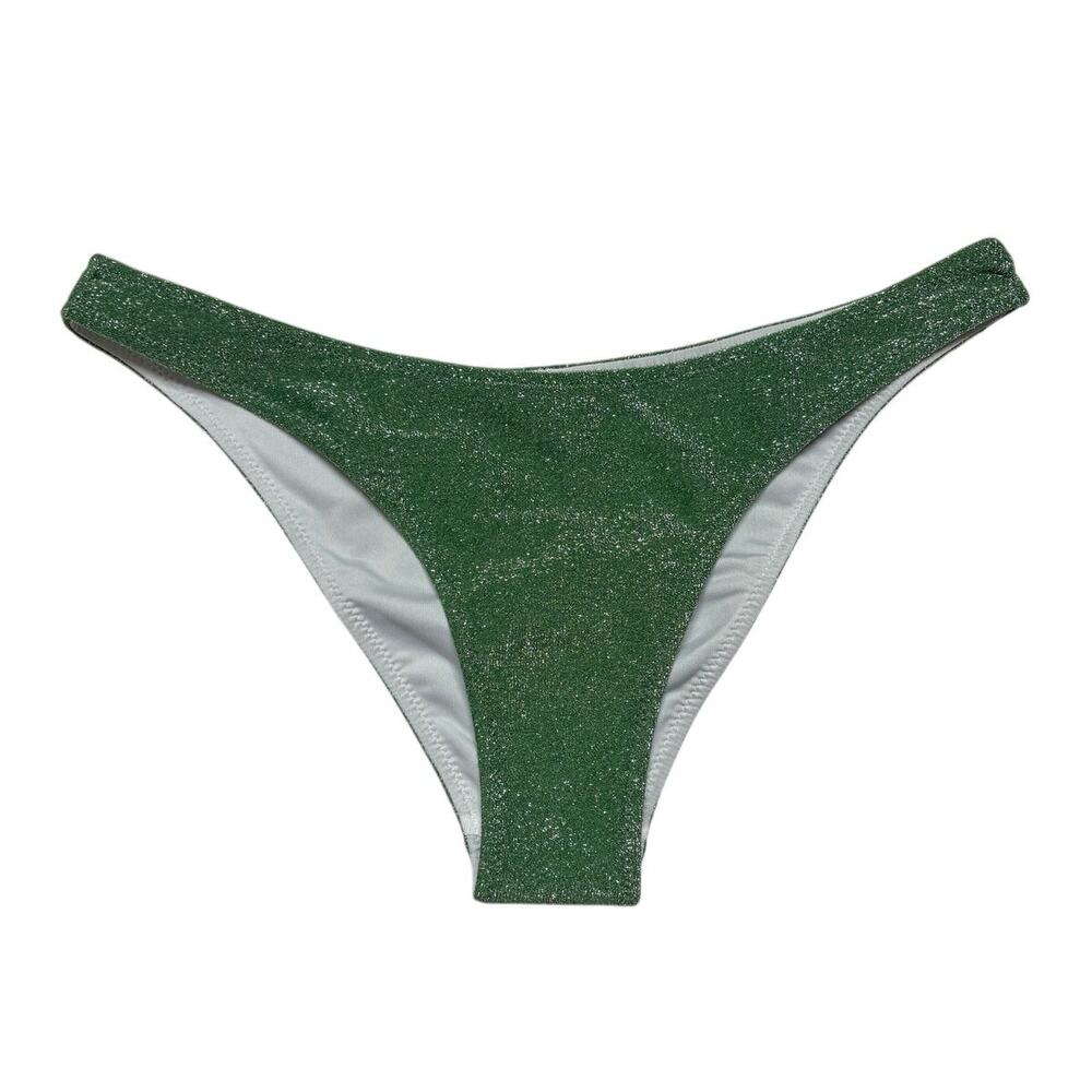 Brand New Victoria's Secret Women's Size XS Green Bikini Bottom Swimwear NWT